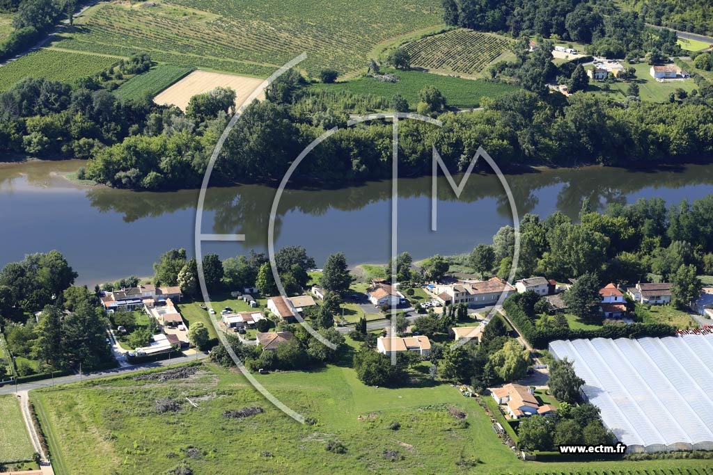 Photo arienne de Civrac-sur-Dordogne (Gorre)