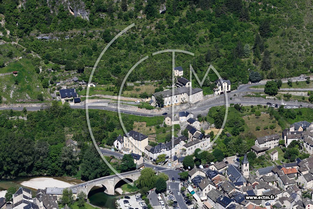 Photo arienne de Gorges du Tarn Causses (Sainte-nimie)