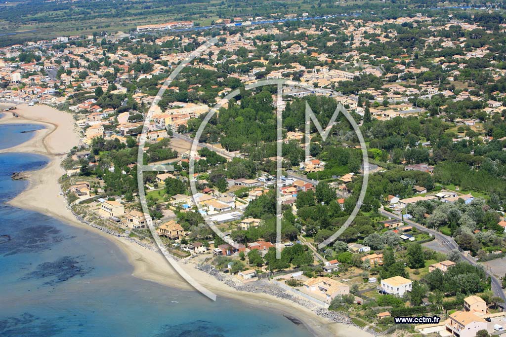 Photo arienne de Le Grau dAgde