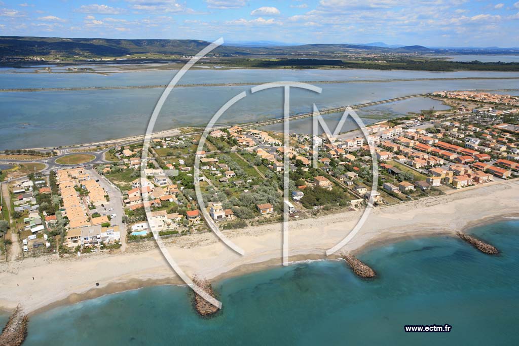 Photo arienne de Frontignan