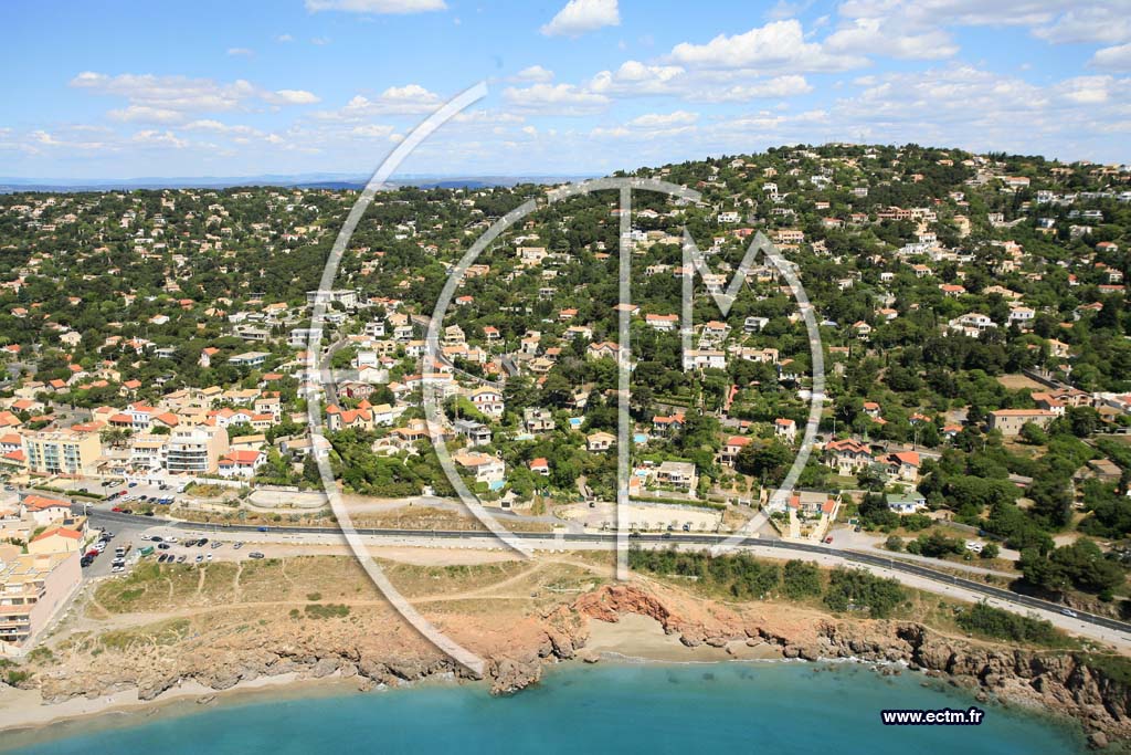 Photo arienne de Sete
