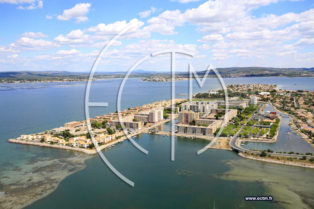 Photo arienne de Sete