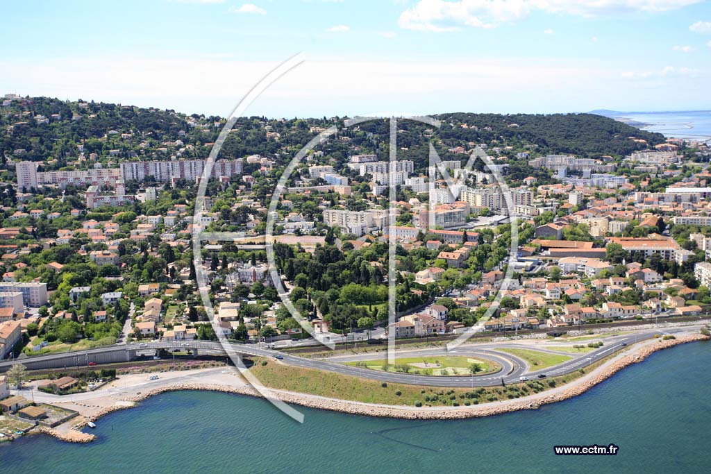 Photo arienne de Sete