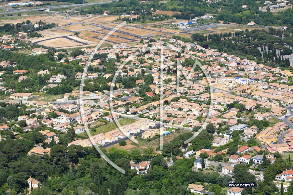 Photo arienne de Beziers
