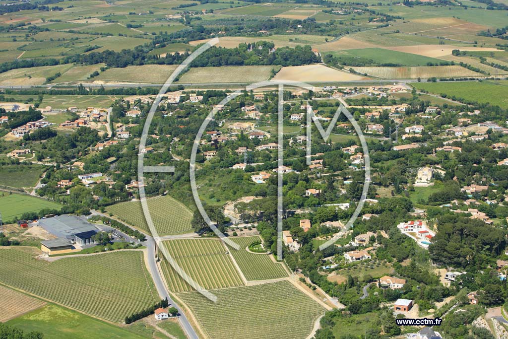 Photo arienne de Beziers
