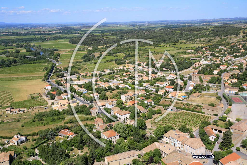 Photo arienne de marcorignan