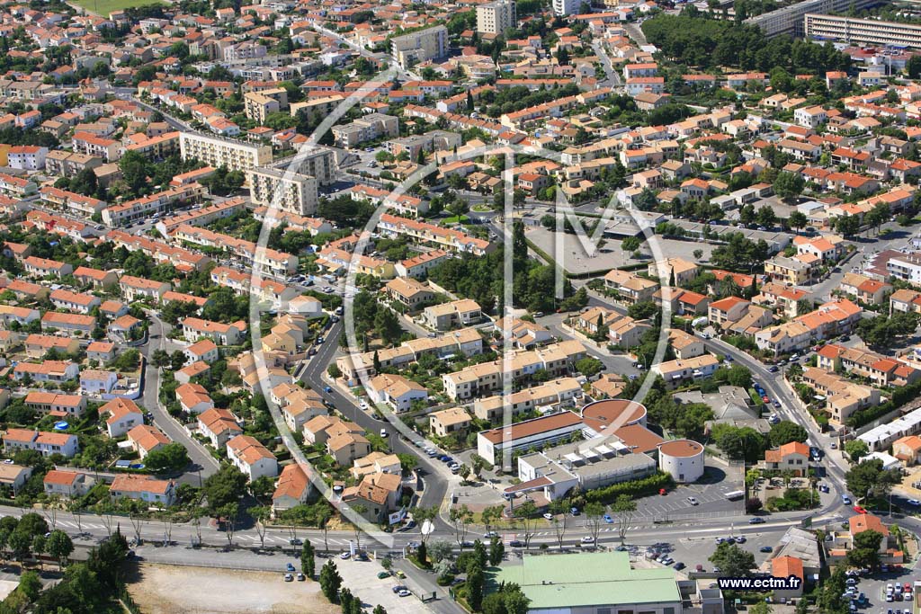 Photo arienne de Narbonne