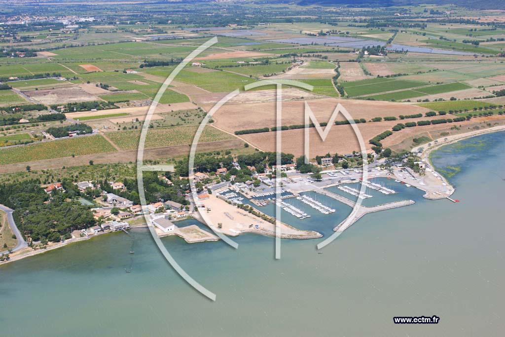 Photo arienne de Port la Nautique