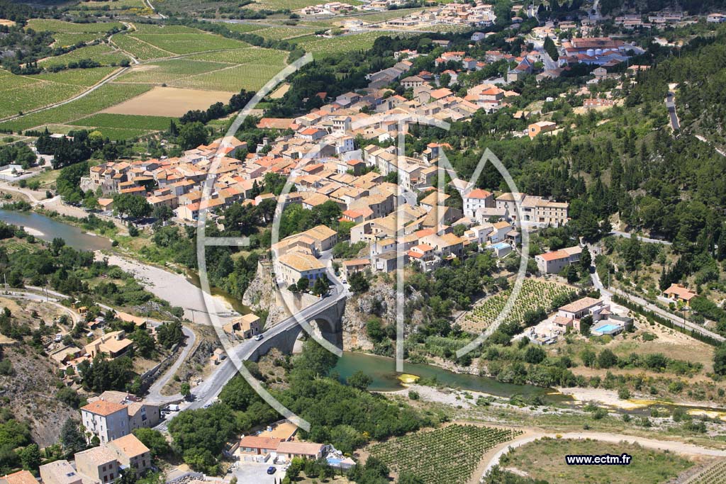 Photo arienne de Portel des Corbieres