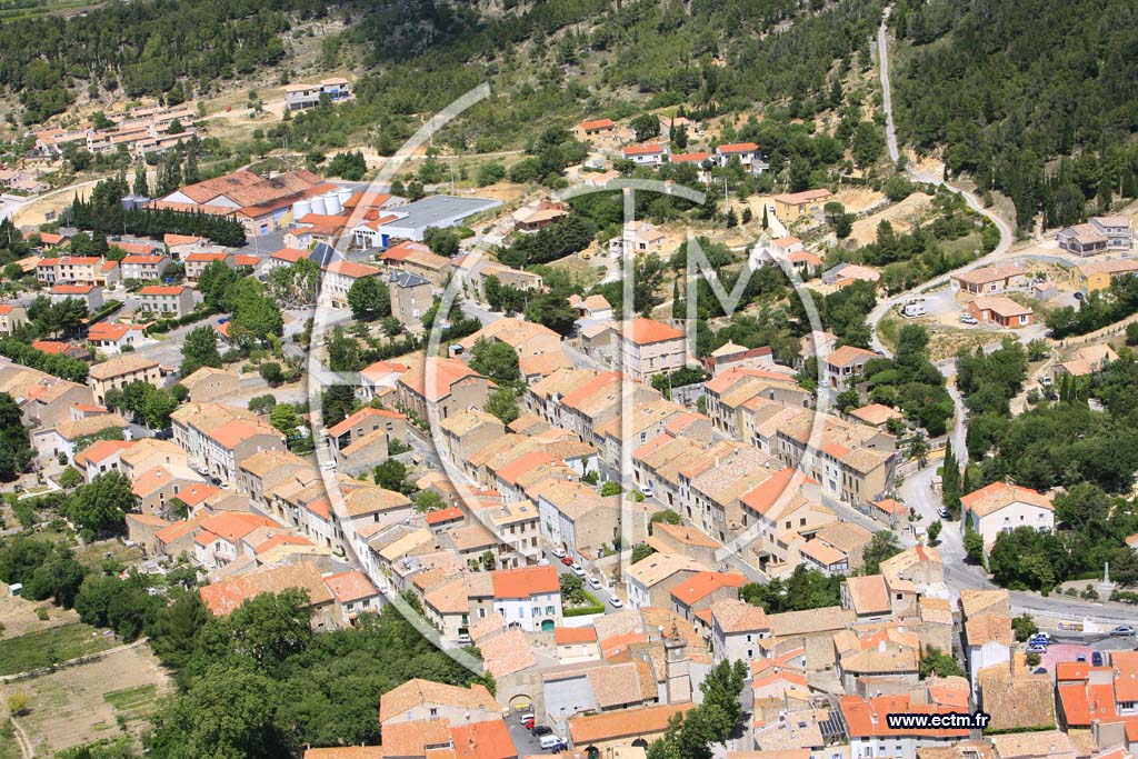 Photo arienne de Portel des Corbieres