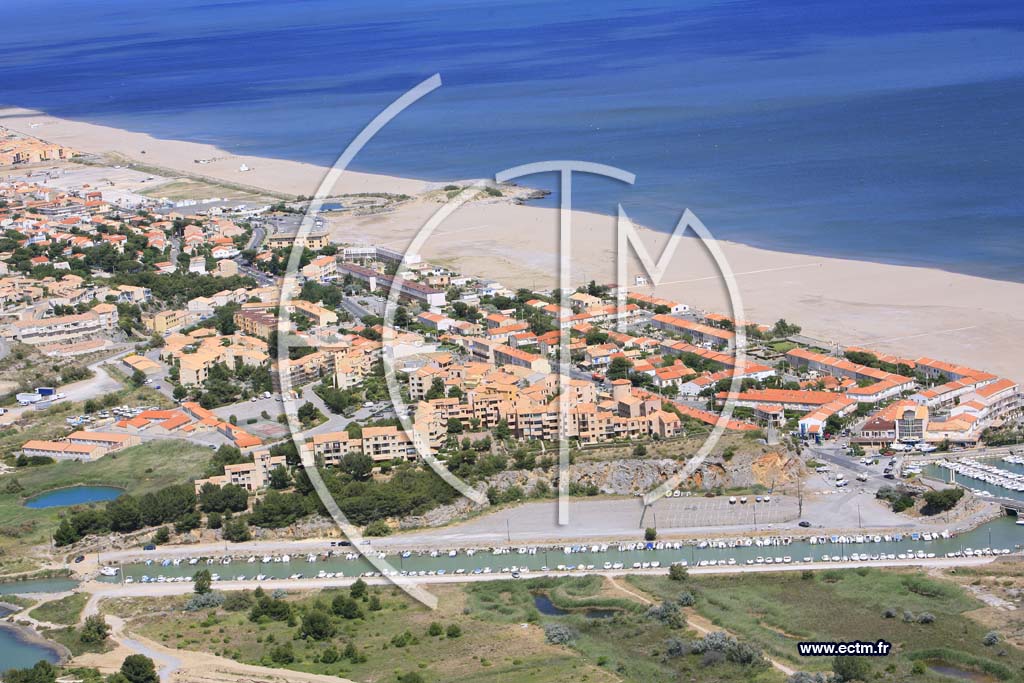 Photo arienne de Saint Pierre sur Mer