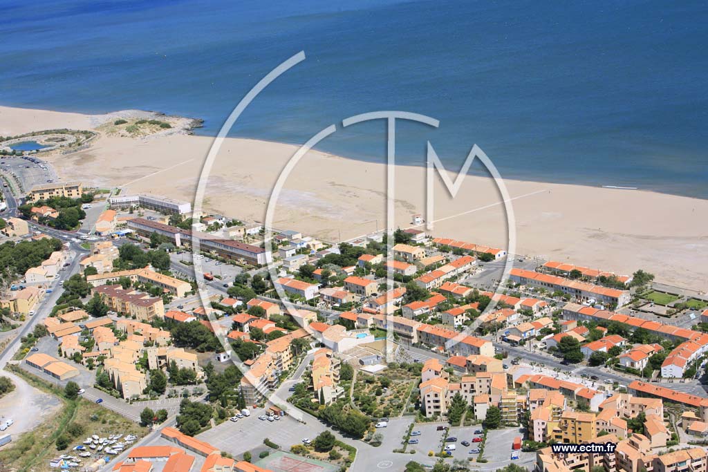 Photo arienne de Saint Pierre sur Mer