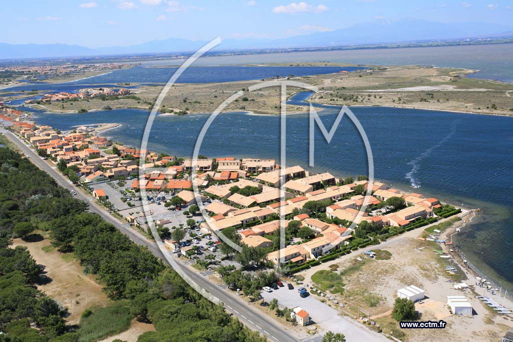 Photo arienne de Port Barcares