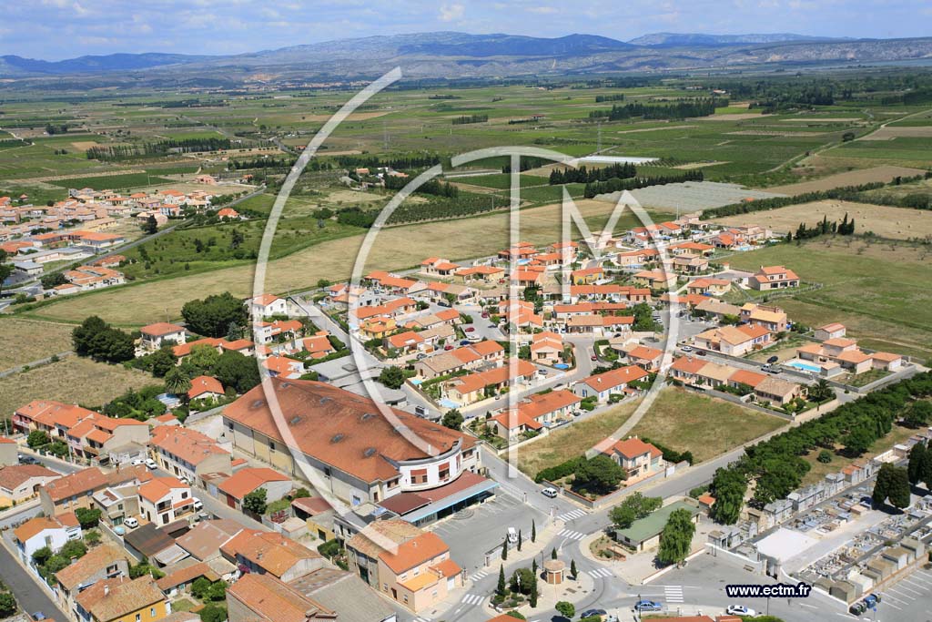 Photo arienne de Saint Hippolyte