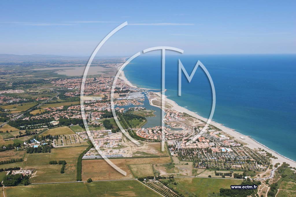 Photo arienne de Saint Cyprien Sud