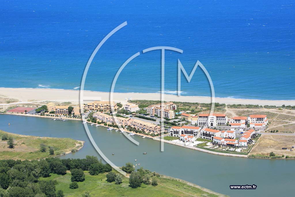 Photo arienne de Saint Cyprien Sud