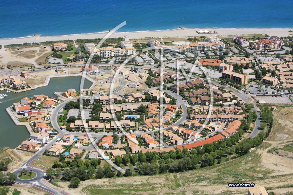 Photo arienne de Saint Cyprien Sud