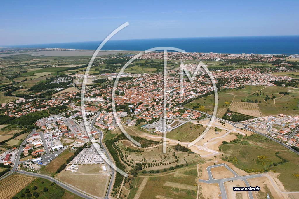 Photo arienne de Saint Cyprien
