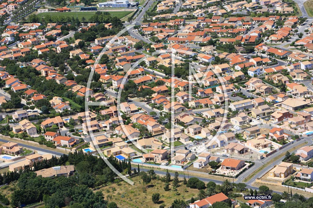 Photo arienne de Saint Cyprien