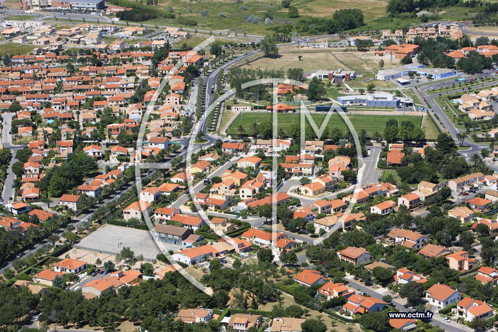 Photo arienne de Saint Cyprien