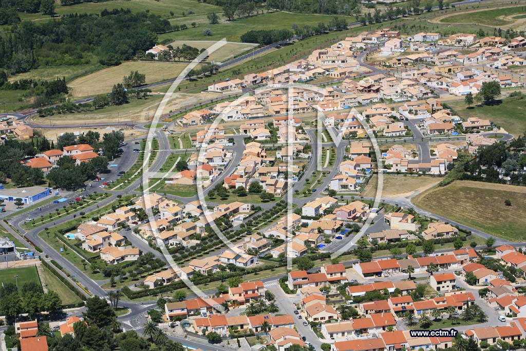 Photo arienne de Saint Cyprien
