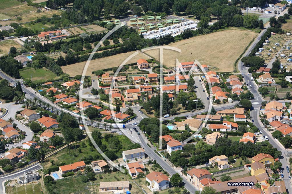 Photo arienne de Saint Cyprien
