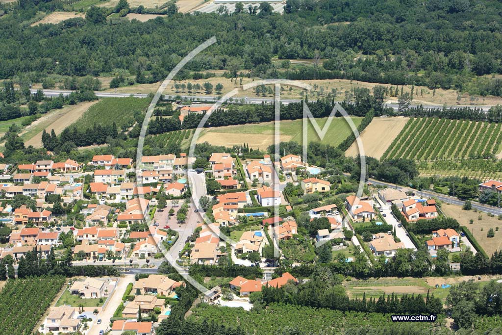 Photo arienne de Saint Feliu dAvall