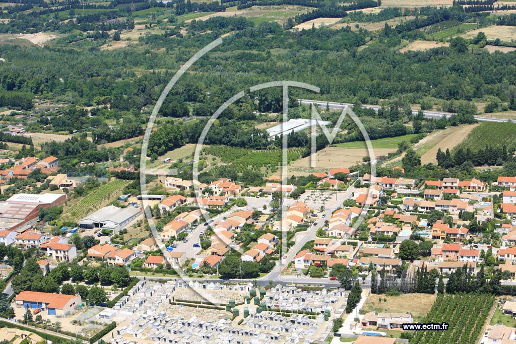 Photo arienne de Saint Feliu dAvall