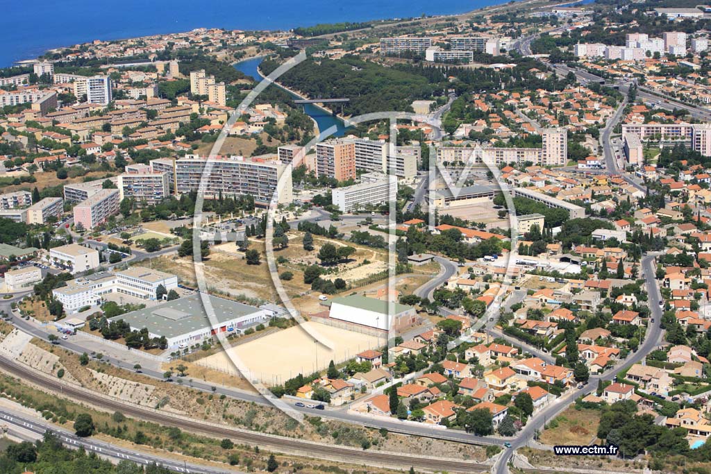Photo arienne de Port de Bouc
