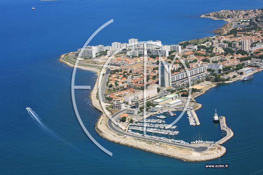 Photo arienne de Port de Bouc
