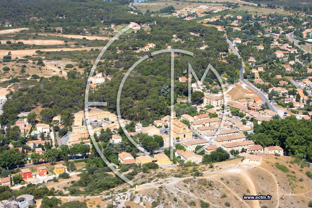Photo arienne de Calas