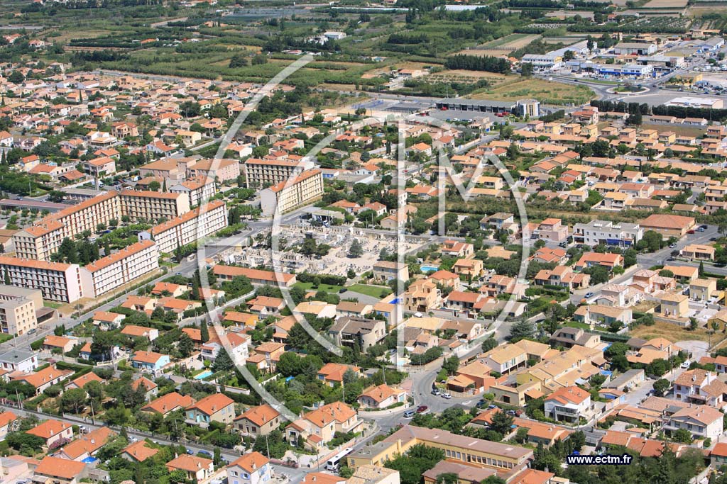 Photo arienne de Chateauneuf les Martigues