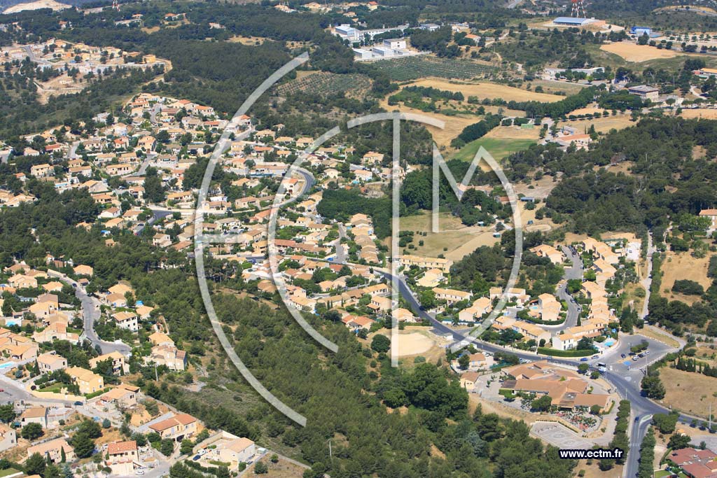 Photo arienne de Les Cadeneaux