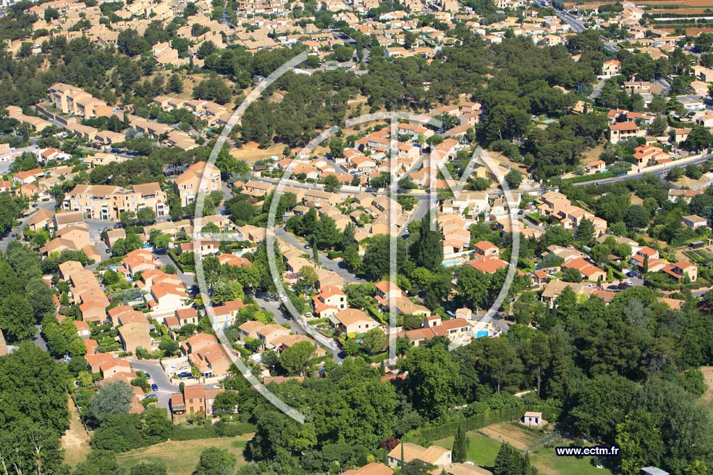 Photo arienne de Les Pennes Mirabeau