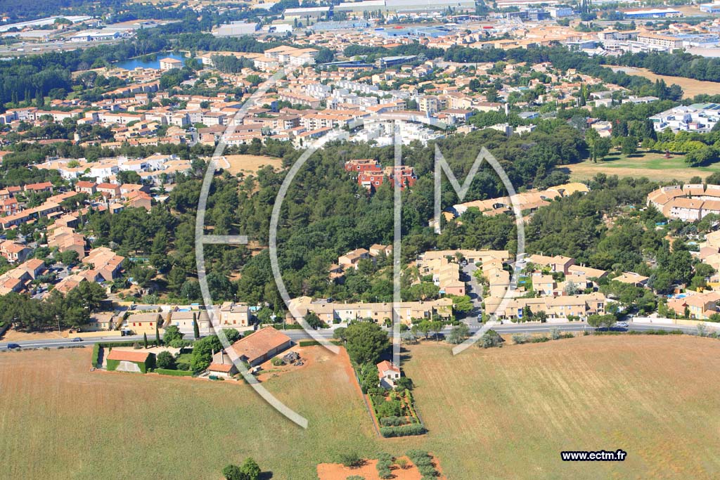 Photo arienne de Les Pennes Mirabeau