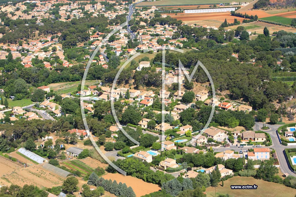 Photo arienne de Les Pennes Mirabeau