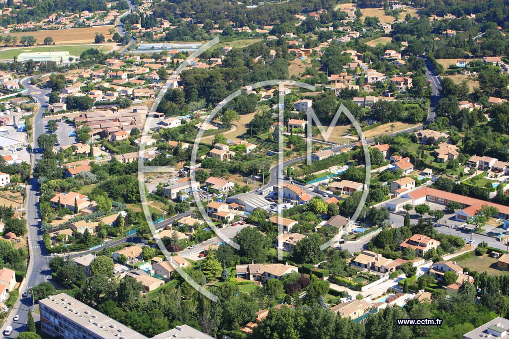 Photo arienne de Les Pennes Mirabeau