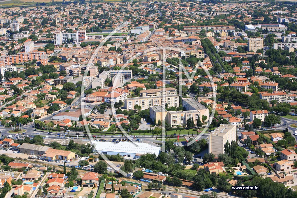 Photo arienne de Marignane