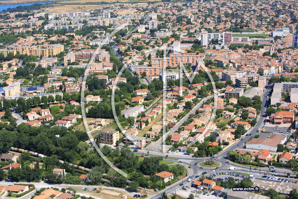 Photo arienne de Marignane