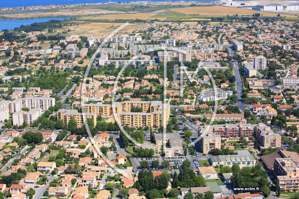 Photo arienne de Marignane