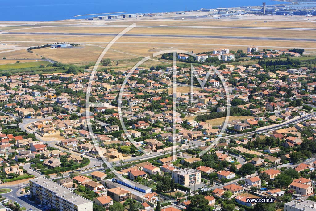 Photo arienne de Marignane