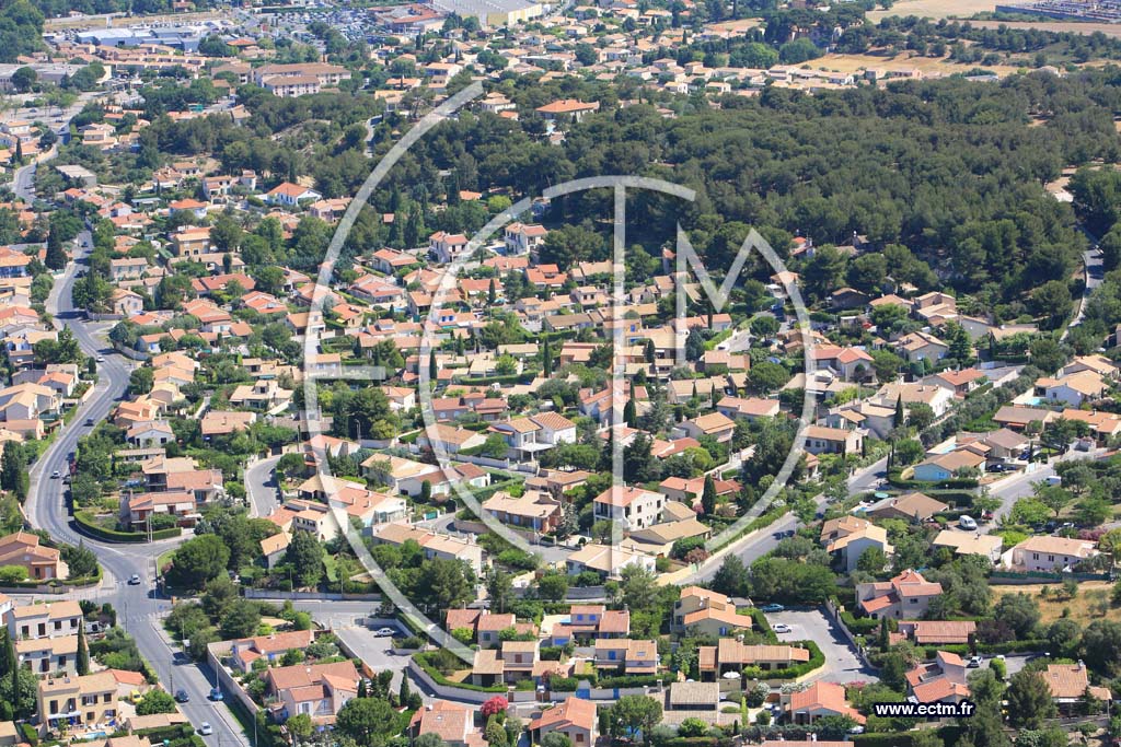 Photo arienne de Marignane