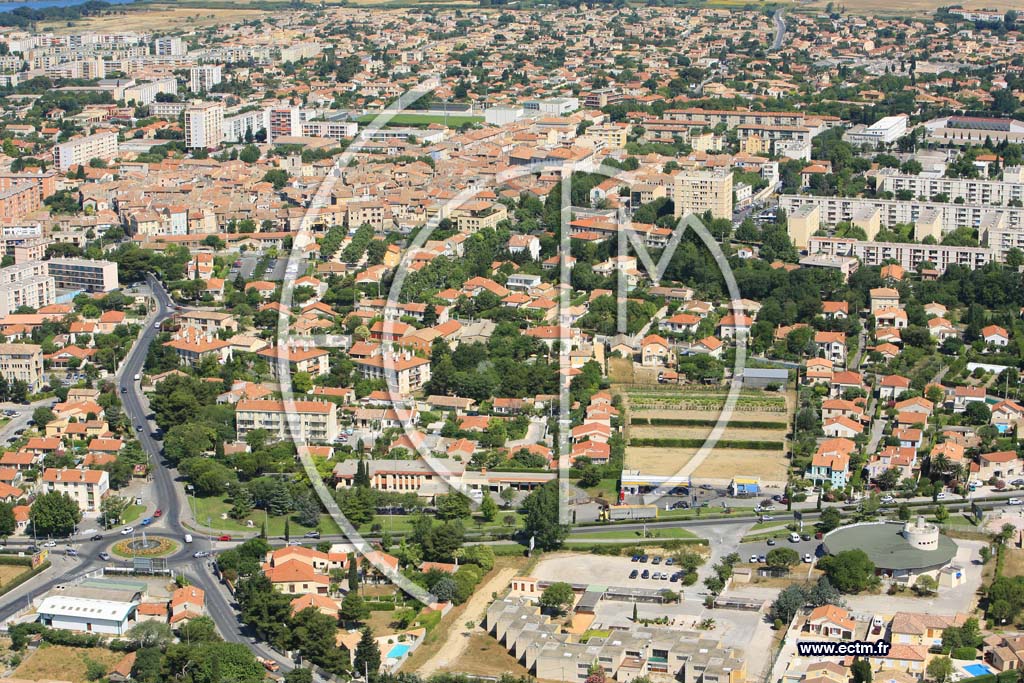 Photo arienne de Marignane