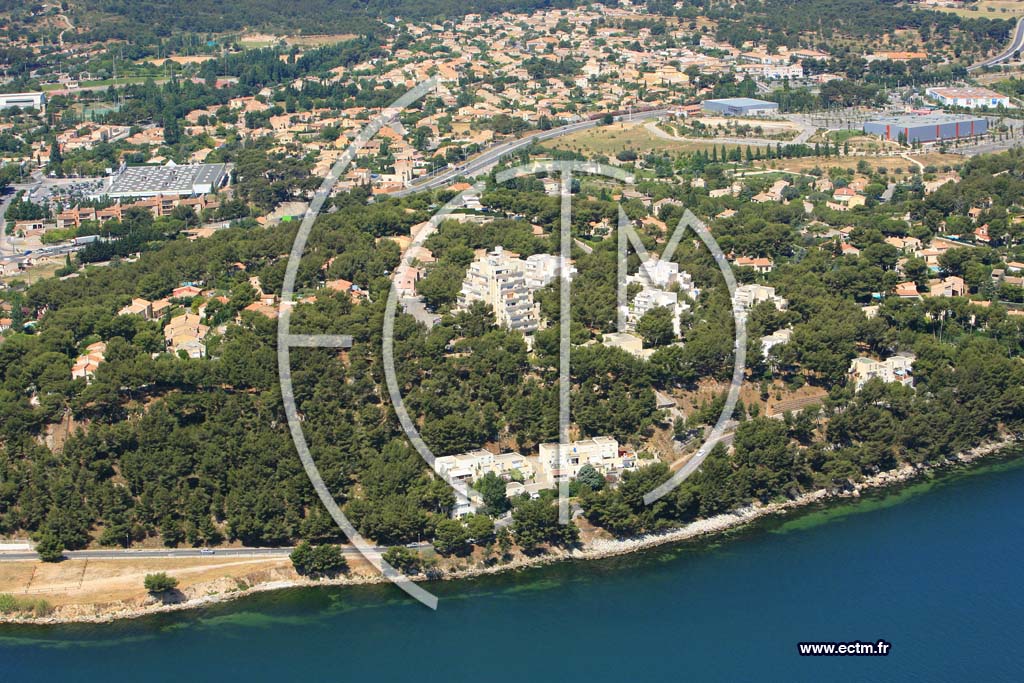 Photo arienne de Martigues