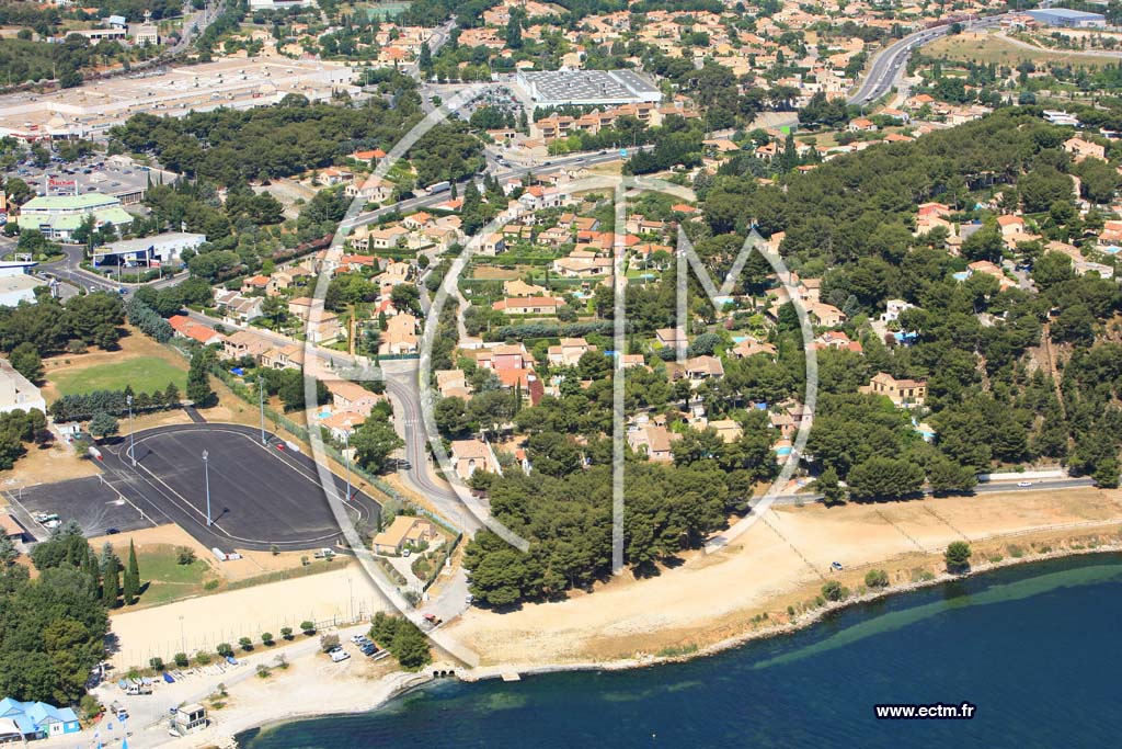 Photo arienne de Martigues