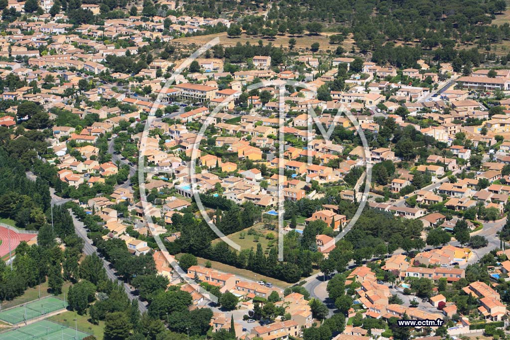 Photo arienne de Martigues