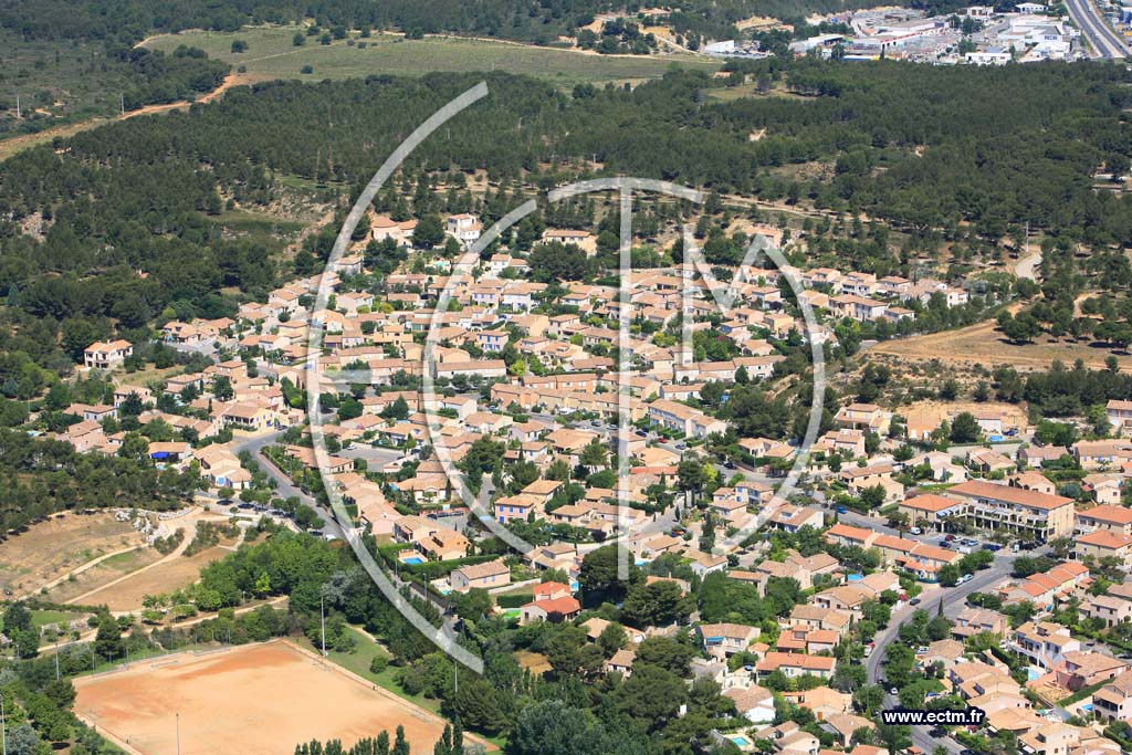 Photo arienne de Martigues