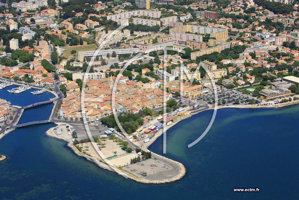 Photo arienne de Martigues