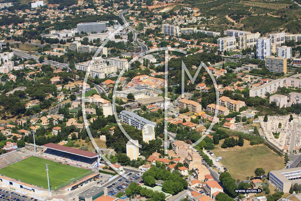 Photo arienne de Martigues