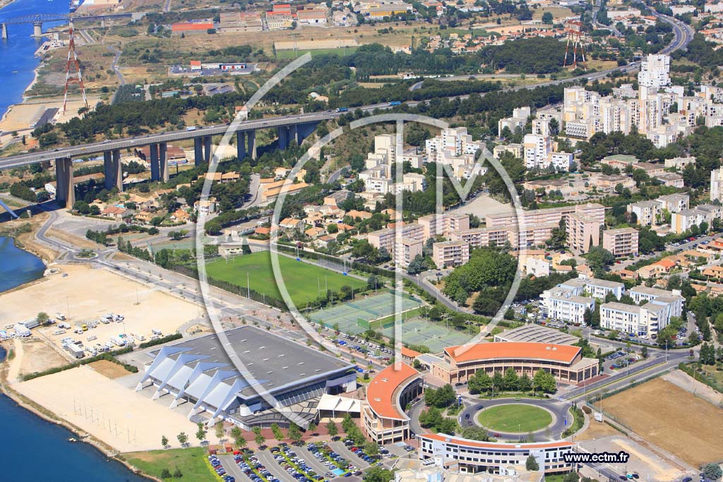 Photo arienne de Martigues